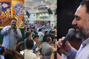 شور عربی ولادت امام رضا (ع) _ ملا محمد فصولی