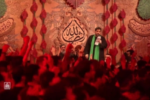 قال مولانا الرضا مهیج الاحزان کربلا - زمینه شب پنجم محرم 1403 سید مجید بنی فاطمه