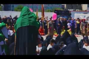 مراسم اول صفر مشهدهیئت دارالزهراء