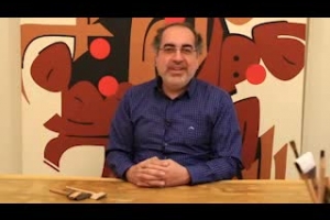مصاحبه استاد سیدوحیدموسویجزایری (۱) پیرامون دومین کارگاه کاربردهای خط در گرافیک