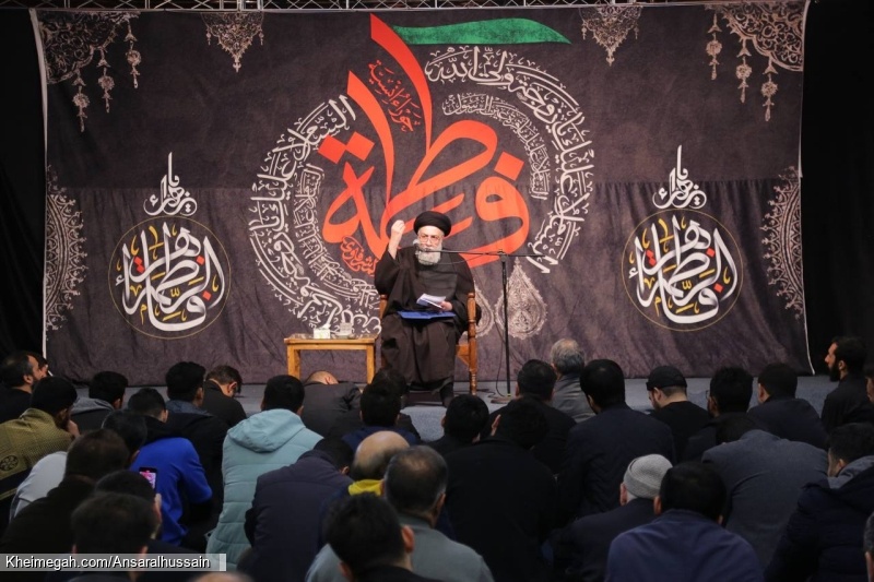 گزارش تصویری مراسم شهادت حضرت زهرا (س) - روز سوم