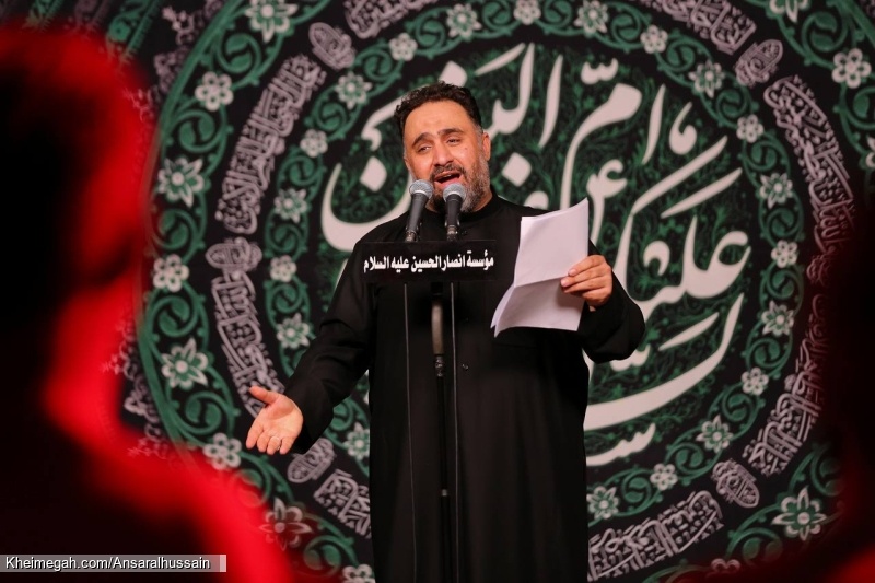 تصویر مراسم شهادت حضرت ام البنین (س) 1404 حسینیه انصارالحسین - کربلایی محمد فصولی و روح الله صادقپور