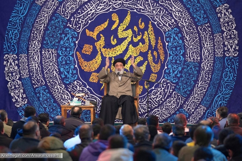 تصویر مراسم جشن اعیاد شعبانیه ولادت سرداران کربلا 1404 محمد فصولی محمد جنامی حسینیه انصارالحسین (ع)