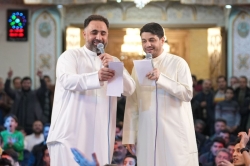 تصویر مراسم جشن اعیاد شعبانیه ولادت سرداران کربلا 1404 محمد فصولی محمد جنامی حسینیه انصارالحسین (ع)