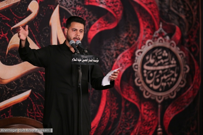 تصویر مراسم عزاداری شب های دهه اول محرم 1405 1448 حسینیه انصارالحسین (ع)