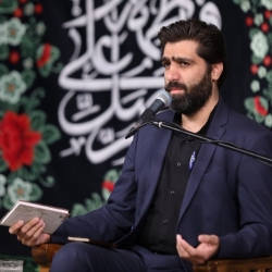 تصویر روز اول مراسم شهادت حضرت زهرا ۱۴۰۵ فاطمیه حسینیه انصارالحسین تهران