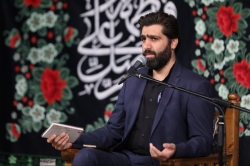 تصویر روز اول مراسم شهادت حضرت زهرا ۱۴۰۵ فاطمیه حسینیه انصارالحسین تهران