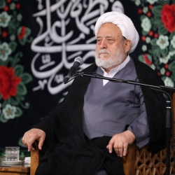 تصویر روز اول مراسم شهادت حضرت زهرا ۱۴۰۵ فاطمیه حسینیه انصارالحسین تهران