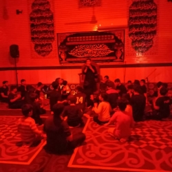 امیرحسین سازگارعلی مراسم هفتگی_شهادت حضرت فاطمه(س)