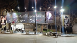 گزارش تصویری از آذین بندی و سیاه پوشی سطح شهر