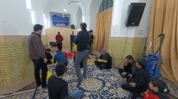 گزارش تصویری از آذین بندی و سیاه پوشی سطح شهر