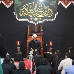 گزارش تصویری مراسم شهادت امام حسن عسکری علیه السلام ۱۴۰۵
