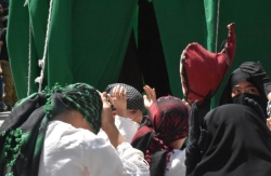 هیئت امیرالمؤمنین علی ابن ابیطالب علیه السلام خیمه سوزان ظهرعاشورا