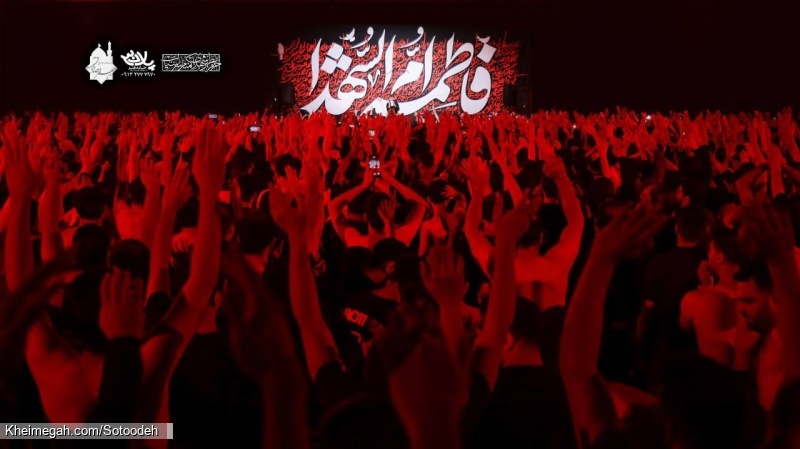 گزارش تصویری مراسم شهادت حضرت زهرا (س) - فاطمیه 1403 1446 - کربلایی حسین ستوده - شهرستان ملارد