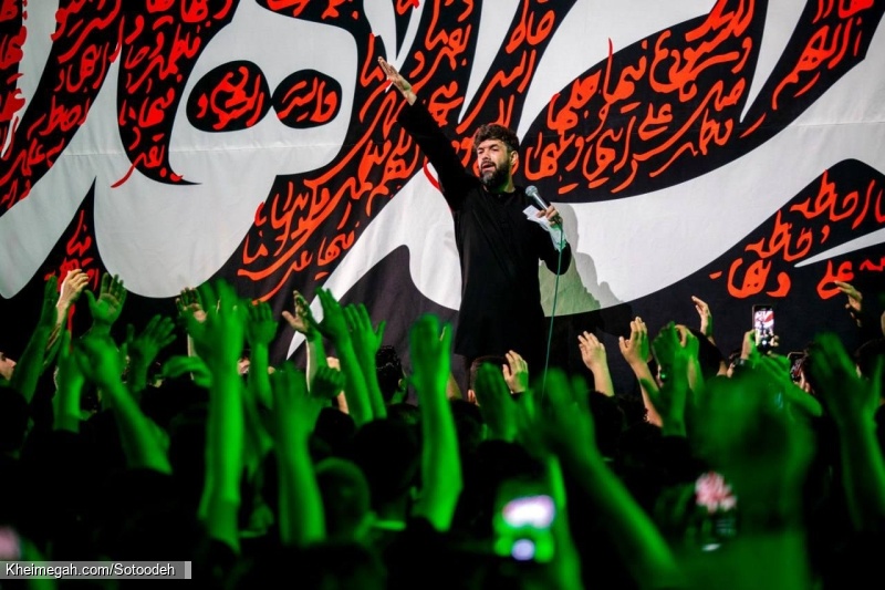 گزارش تصویری مراسم شهادت حضرت زهرا (س) - فاطمیه 1403 1446 - کربلایی حسین ستوده - شهرستان ملارد