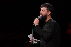 گزارش تصویری شب اول مراسم شهادت حضرت زهرا (س) فاطمیه 1403 1446 - کربلایی حسین ستوده