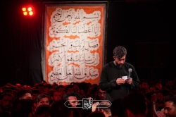 گزارش تصویری شب اول مراسم شهادت حضرت زهرا (س) فاطمیه 1403 1446 - کربلایی حسین ستوده