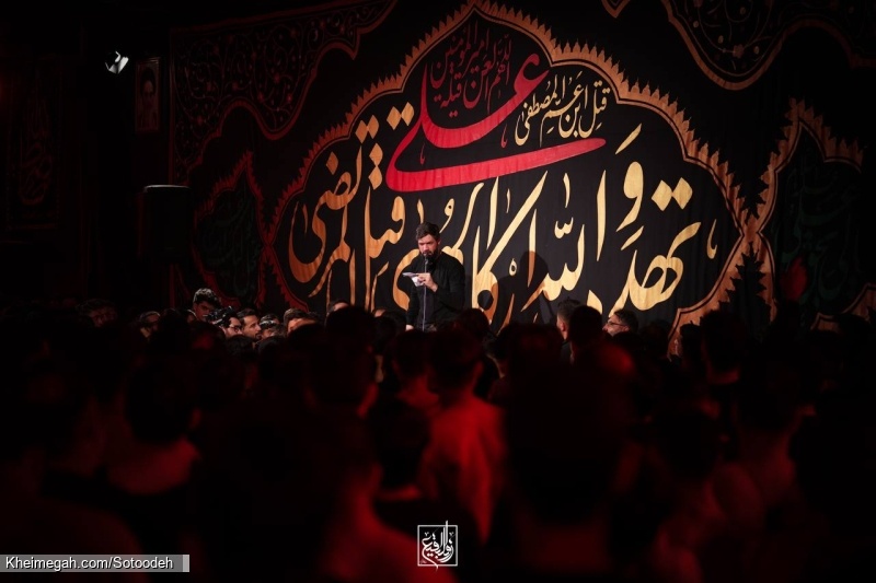 گزارش تصویری مراسم شب بیست و سوم ماه رمضان شب قدر 1404 1446 کربلایی حسین ستوده - هیئت زوارالبقیع