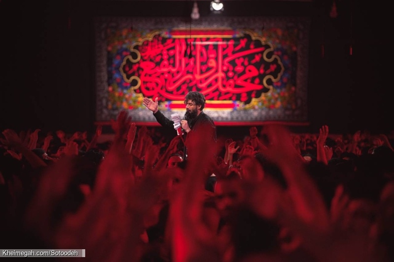 تصویر شب اول مراسم شهادت حضرت فاطمه زهرا (س) ایام فاطمیه یکشنبه 2 آذر 1404 کربلایی حسین ستوده