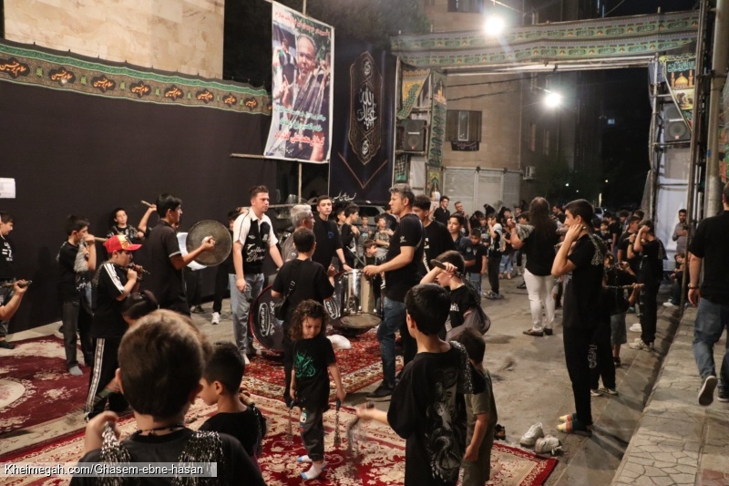 هیئت قاسم ابن الحسن ـ شب ششم محرم ۱۴۰۴
