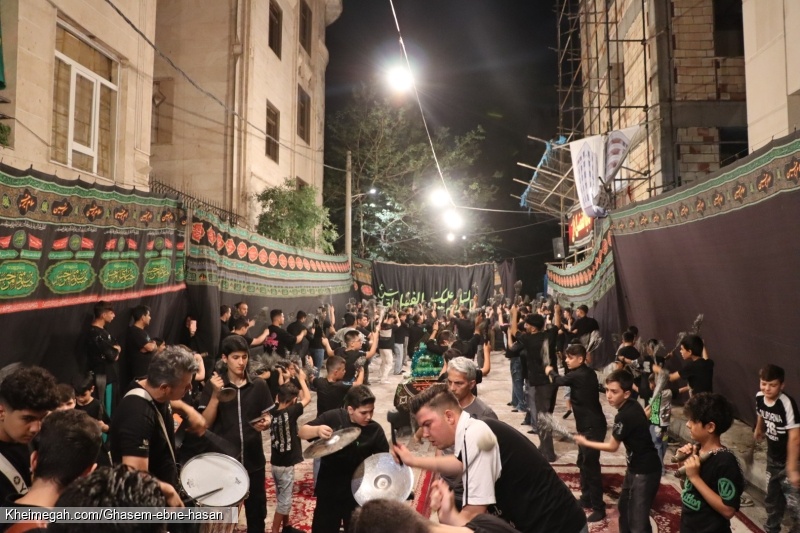 هیئت قاسم ابن الحسن ـ شب ششم محرم ۱۴۰۴