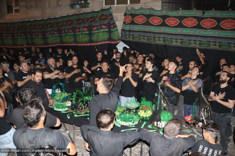 هیئت قاسم ابن الحسن ـ شب ششم محرم ۱۴۰۴