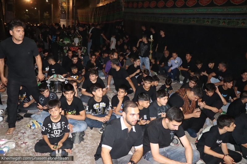 هیئت قاسم ابن الحسن ـ شب ششم محرم ۱۴۰۴
