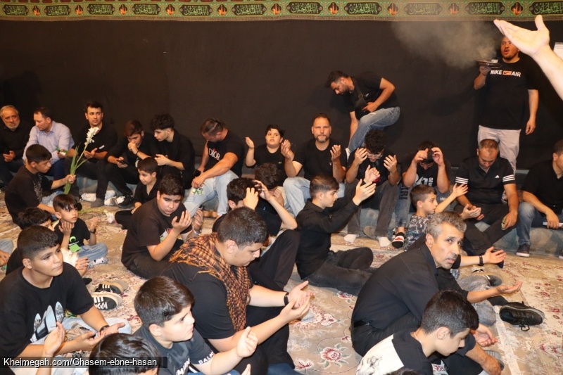 هیئت قاسم ابن الحسن ـ شب ششم محرم ۱۴۰۴