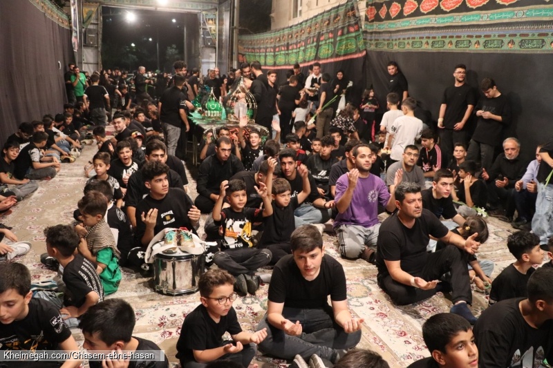 هیئت قاسم ابن الحسن ـ شب ششم محرم ۱۴۰۴