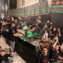هیئت قاسم ابن الحسن ـ شب ششم محرم ۱۴۰۴
