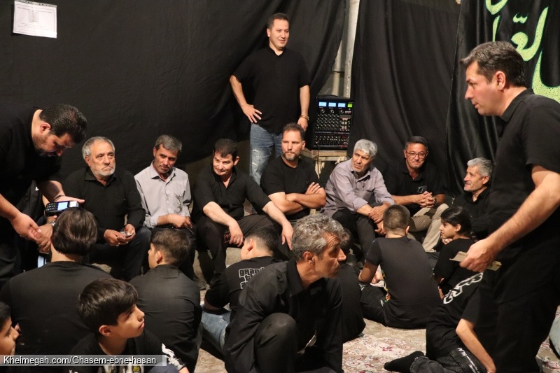 هیئت قاسم ابن الحسن ـ شب هشتم محرم ۱۴۰۴