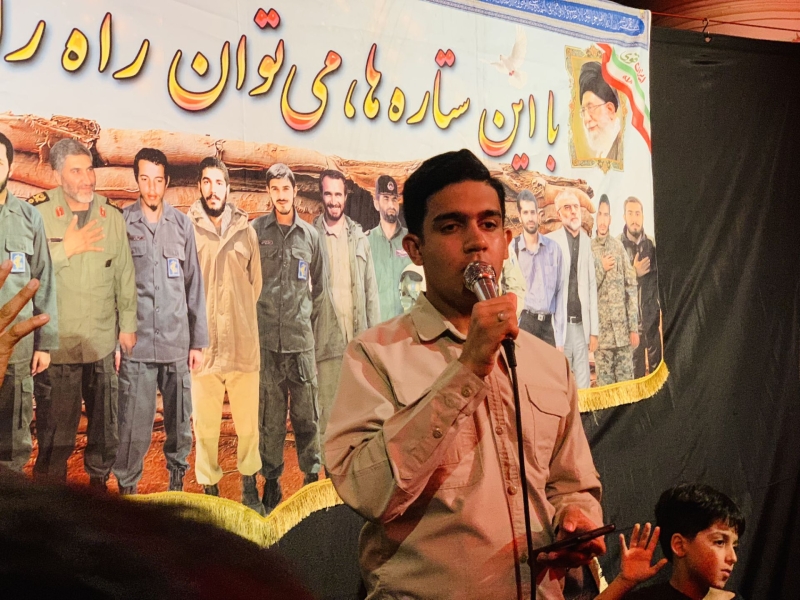 گزارش تصویری | روضه هفتگی به نیابت از شهید هادی ذوالفقاری