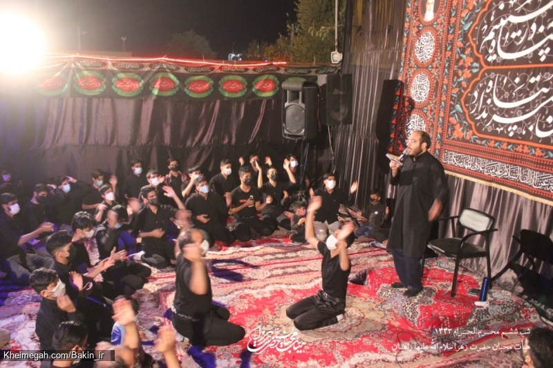 گزارش تصویری شب ششم محرم 1400 | هیأت محبان حضرت زهرا سلام الله علیها زاهدان