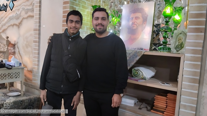 سجاد محمدآبادی و حمیدرضا اسلمیهیئت سید شهیدان اهل قلم مشهد