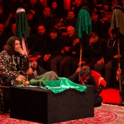 گزارش تصویری شب عاشورا برنامه تلویزیونی حسینیه معلی 1403 - فصل ششم