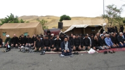 موکب پیاده روی جاماندگان اربعین 1446  هیئت انصار الحیدر زنجان