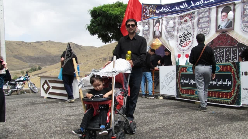 موکب پیاده روی جاماندگان اربعین 1446  هیئت انصار الحیدر زنجان