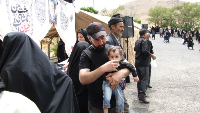 موکب پیاده روی جاماندگان اربعین 1446  هیئت انصار الحیدر زنجان
