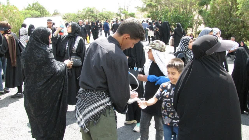 موکب پیاده روی جاماندگان اربعین 1446  هیئت انصار الحیدر زنجان
