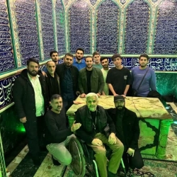 حاج امیر عباسی و کربلایی احسان دانش سرداب امام زاده صالح تهران