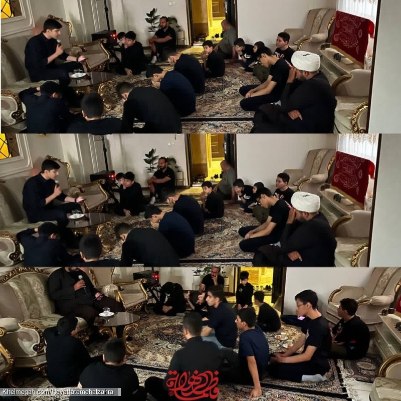ایام فاطمیه هیئت فاطمه الزهرا مهرآباد جنوبی