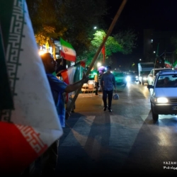 تجمع انقلابی ایستگاه طاق تبریز