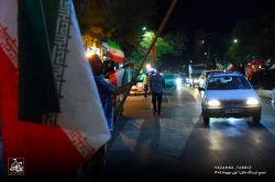 تجمع انقلابی ایستگاه طاق تبریز