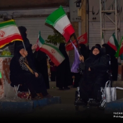 تجمع انقلابی ایستگاه طاق تبریز