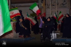 تجمع انقلابی ایستگاه طاق تبریز