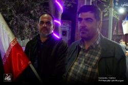 تجمع انقلابی ایستگاه طاق تبریز