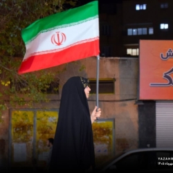 تجمع انقلابی ایستگاه طاق تبریز