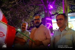 تجمع انقلابی ایستگاه طاق تبریز