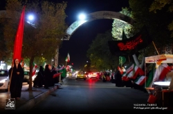 تجمع انقلابی ایستگاه طاق تبریز