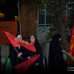 تجمع انقلابی ایستگاه طاق تبریز